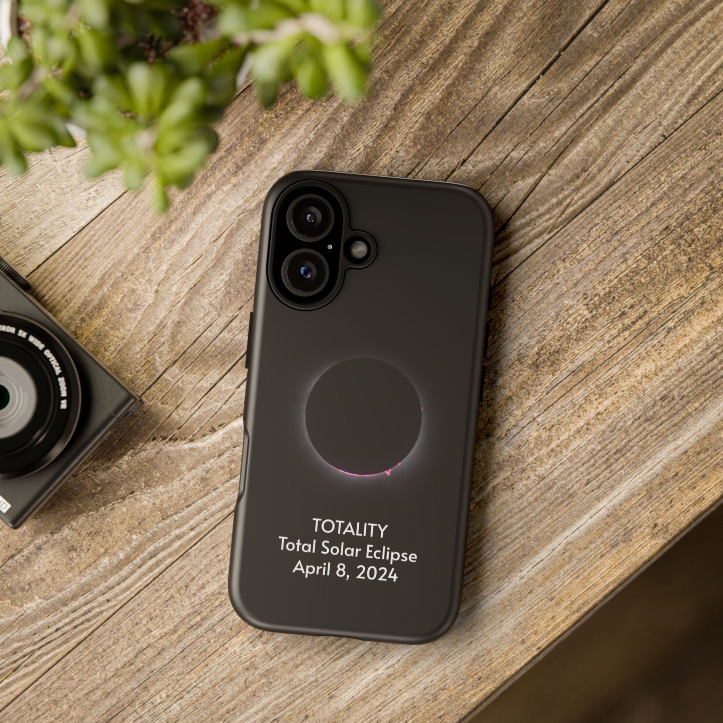 Totality 2024 Total Solar Eclipse - Phone Case