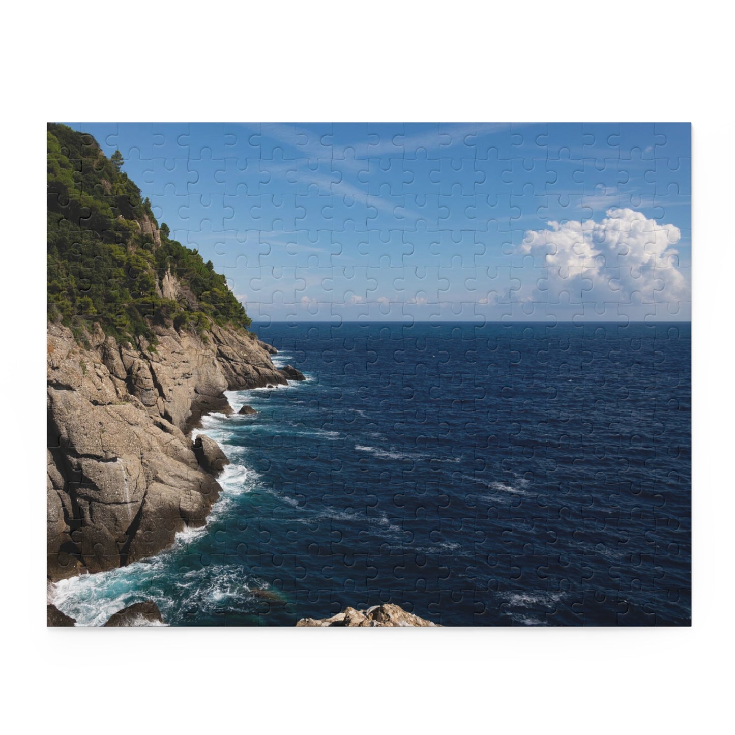 252 Piece Puzzle Ligurian Sea, Italy Puzzle - Leah Ramuglia Photography