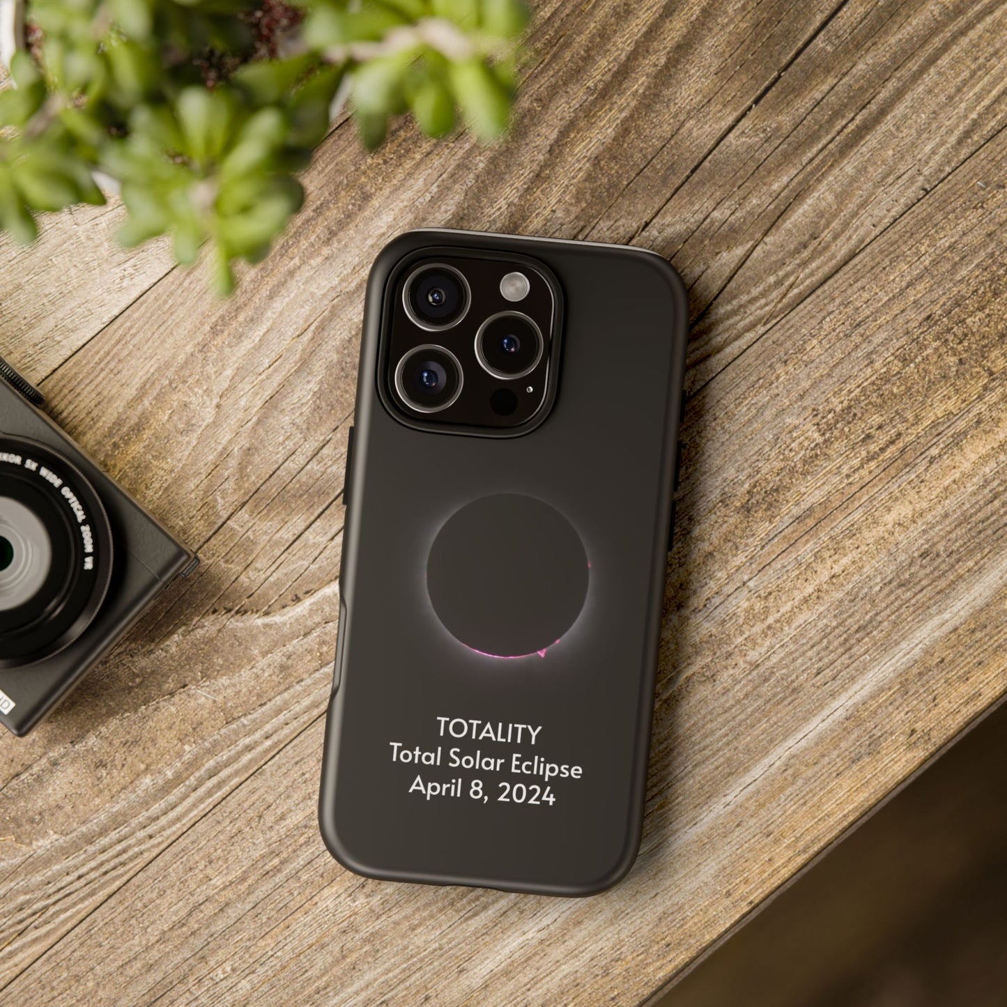 Totality 2024 Total Solar Eclipse - Phone Case