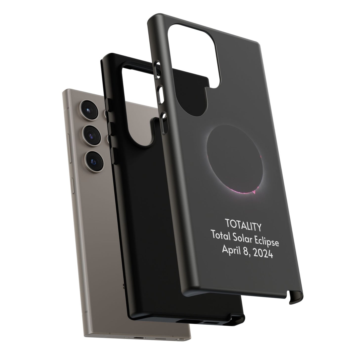 Totality 2024 Total Solar Eclipse - Phone Case
