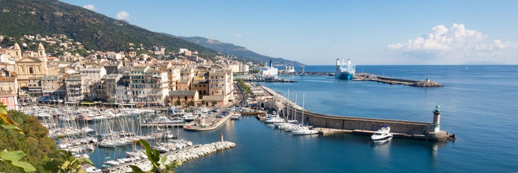 South of France - Panoramic Wall Art - Photo Metal Print