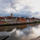 Reflections of Regensburg, Germany - Canvas Wall Art