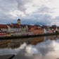Reflections of Regensburg, Germany - Canvas Wall Art