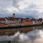 Reflections of Regensburg, Germany - Canvas Wall Art