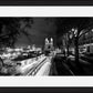 Marseille, France - Black & White Framed Photo