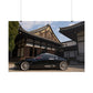 Spyker C8 Laviolette - Poster - Nijo Castle - Kyoto Japan - Wall Art