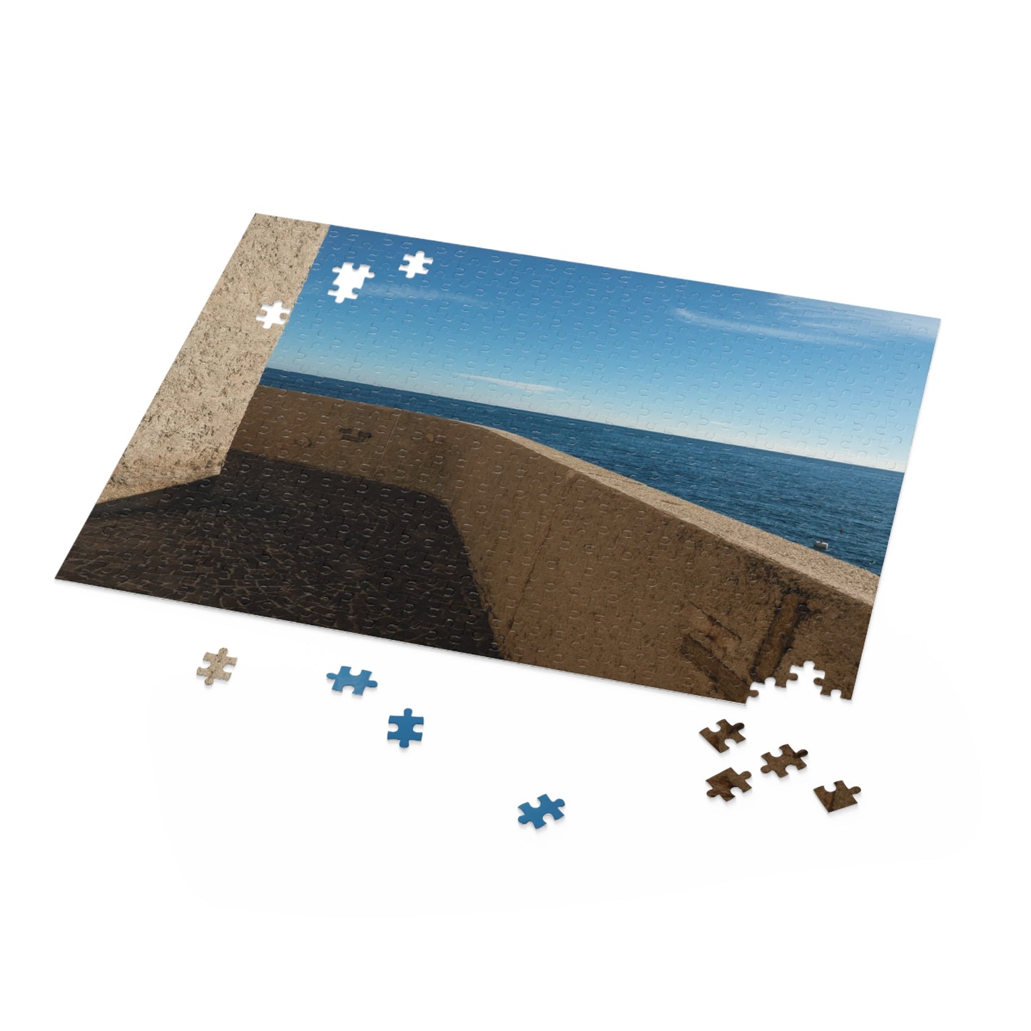 500 Piece Puzzle - Minimalist Monaco - Leah Ramuglia Photography