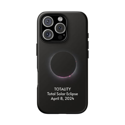 Totality 2024 Total Solar Eclipse - Phone Case