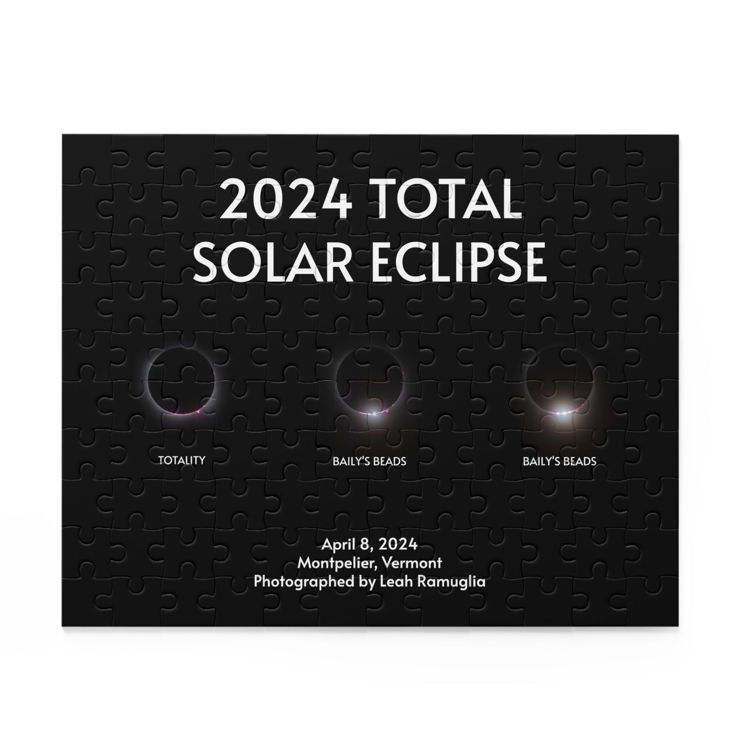 2024 Total Solar Eclipse Totality & Baily’s Beads Puzzle