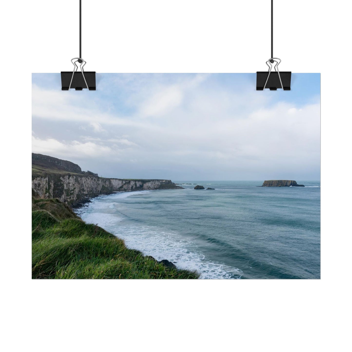 Irish Sea Poster - Northern Ireland, UK Wall Art