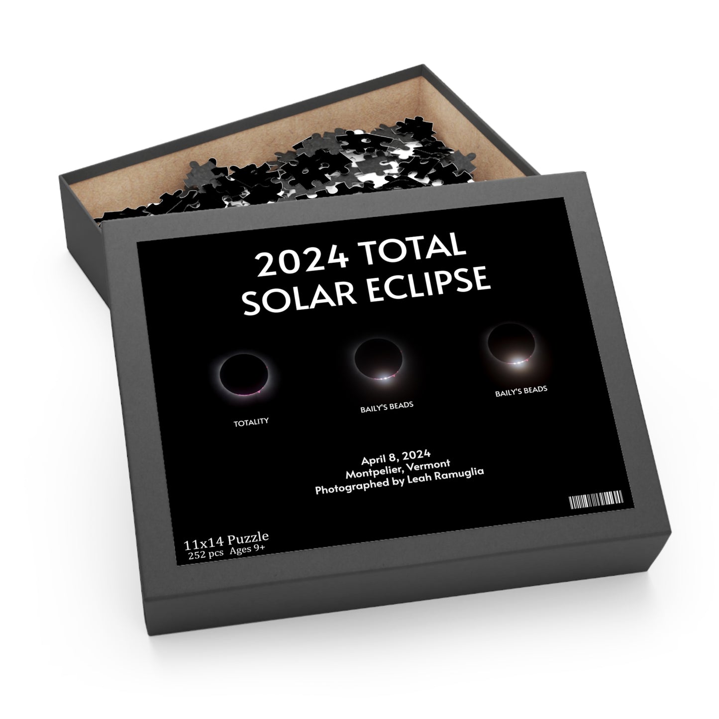 2024 Total Solar Eclipse Totality & Baily’s Beads Puzzle