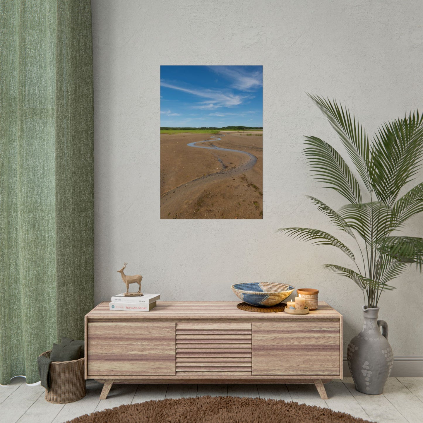 Cape Cod Beach Poster - Wellfleet, MA - National Seashore - Vertical Wall Art