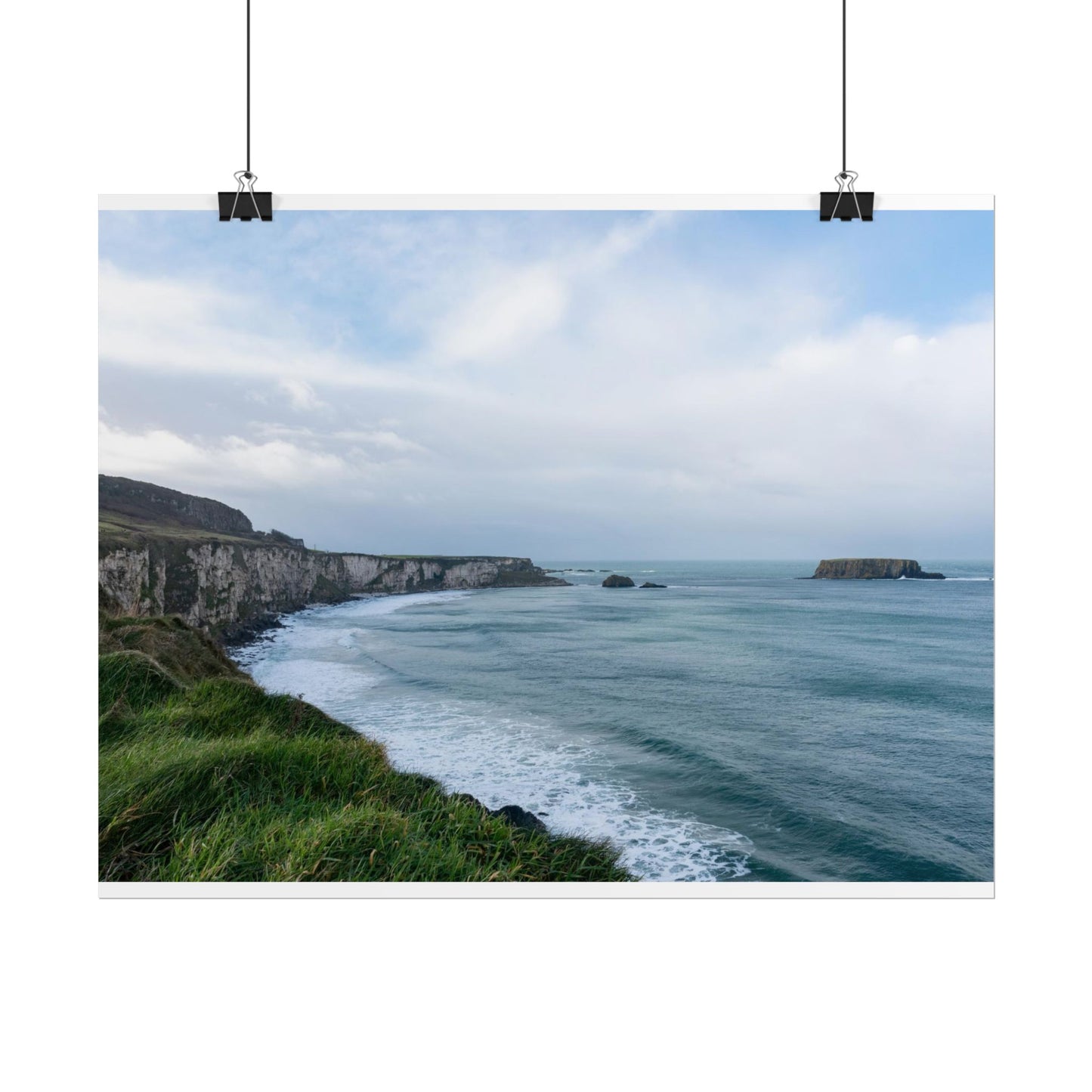 Irish Sea Poster - Northern Ireland, UK Wall Art