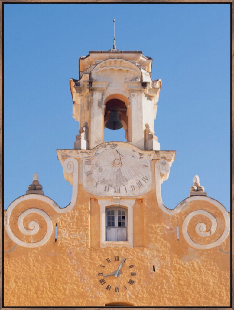 Mediterranean Church Bells - Framed Canvas