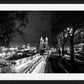 Marseille, France - Black & White Framed Photo