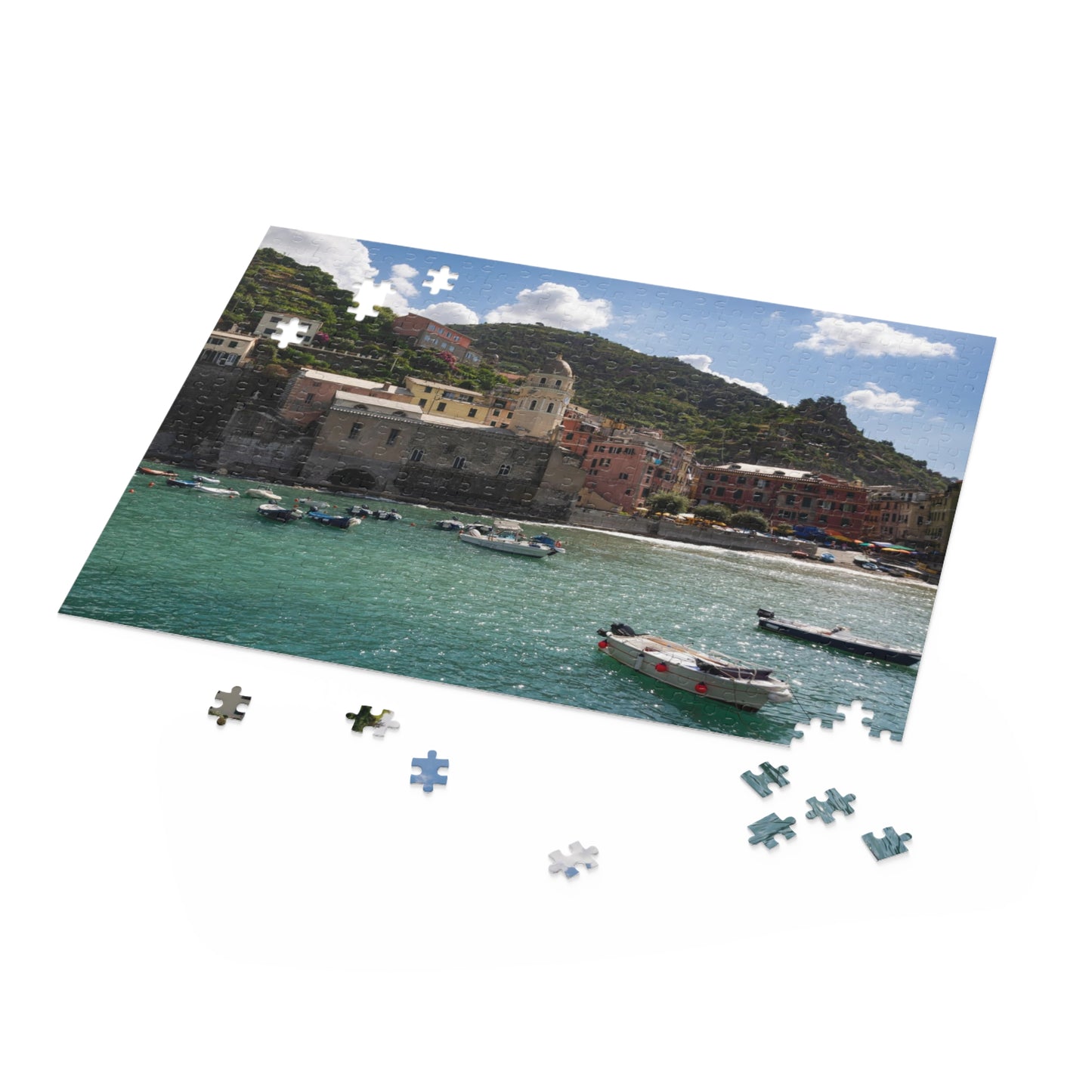 500 Piece Puzzle - Cinque Terre Italy - Leah Ramuglia Photography