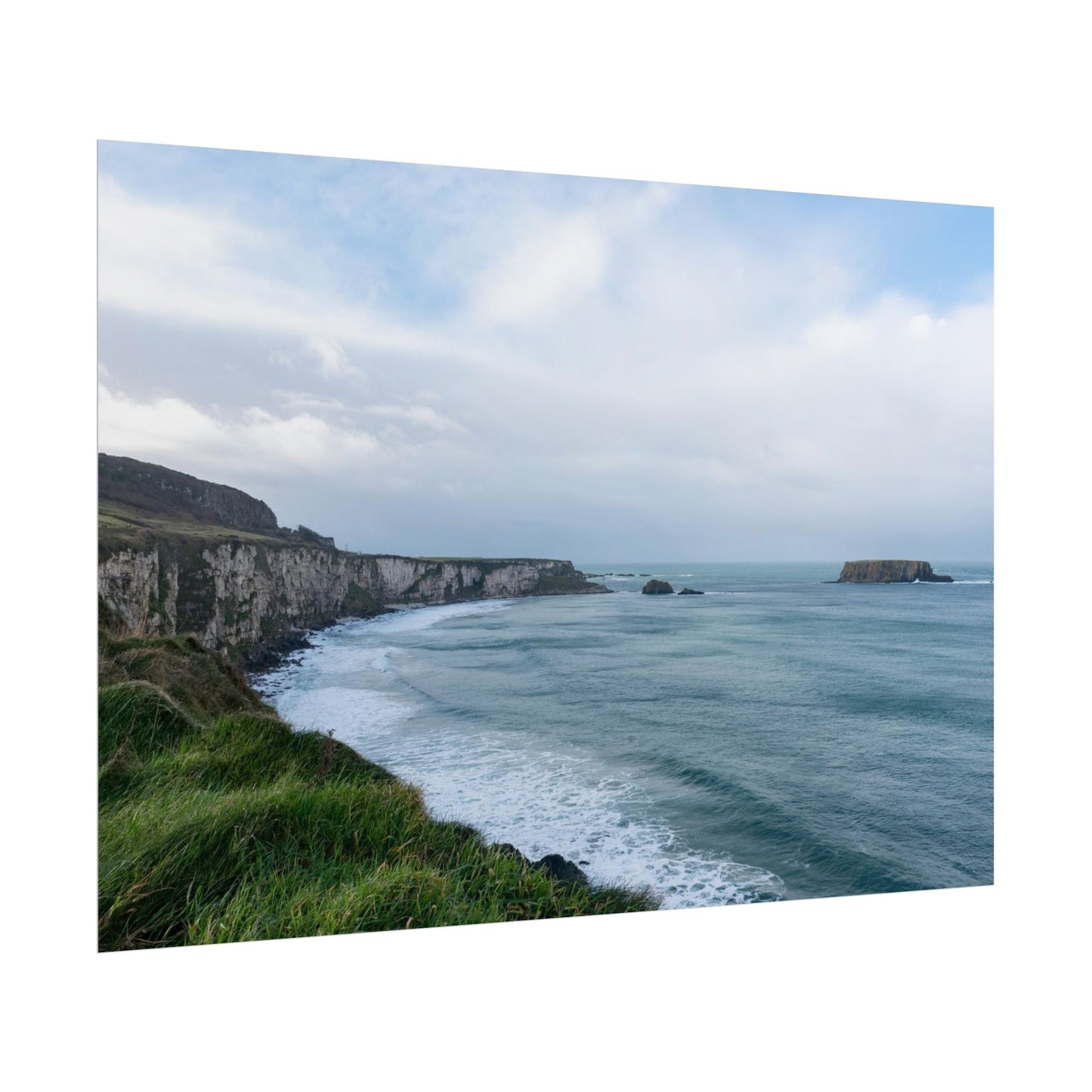 Irish Sea Poster - Northern Ireland, UK Wall Art