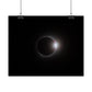 Totality & Baily’s Beads - Total Solar Eclipse 2024 Poster