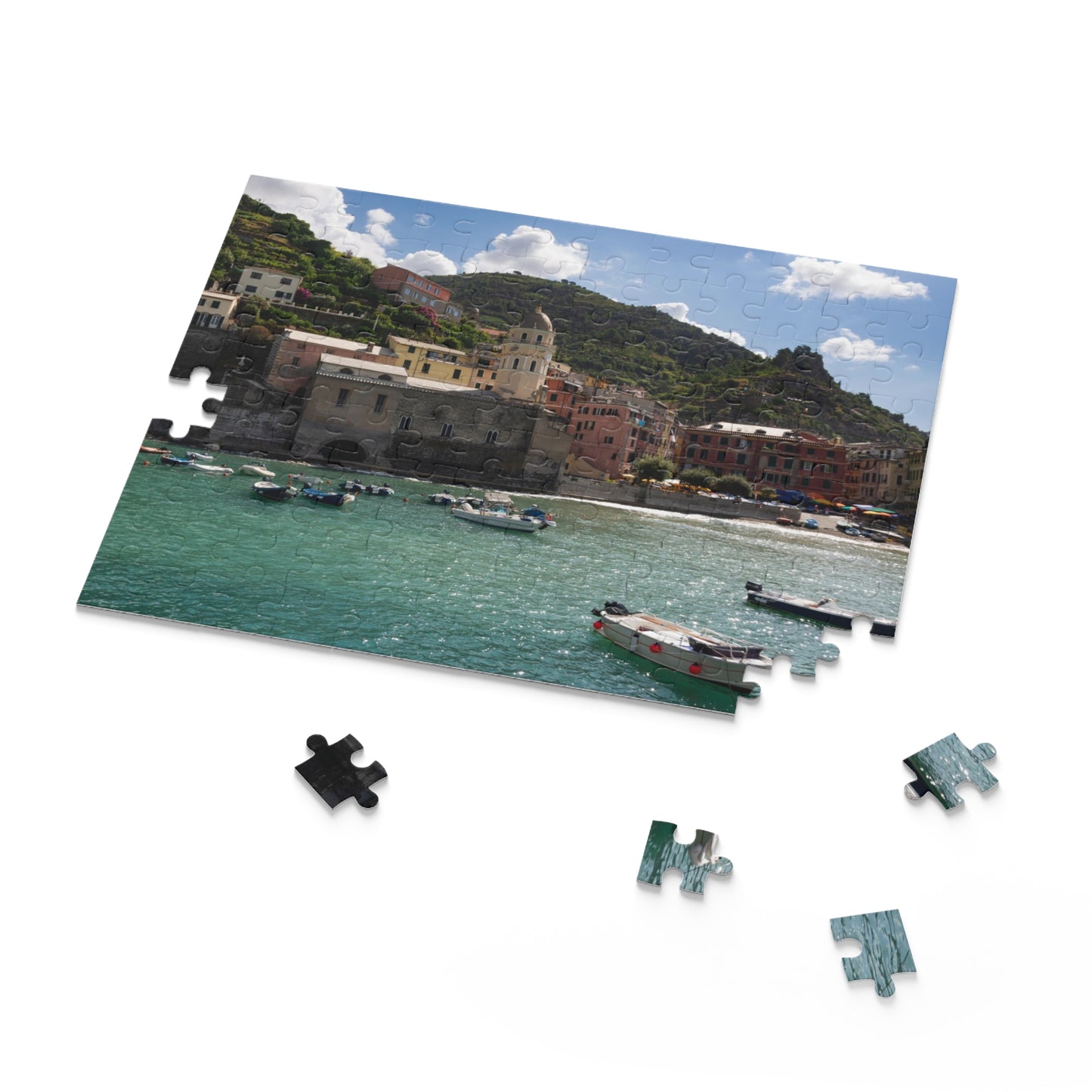 120 Piece Puzzle - Cinque Terre Italy - Leah Ramuglia Photography