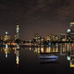 Boston Skyline - Photo Printed on Metal