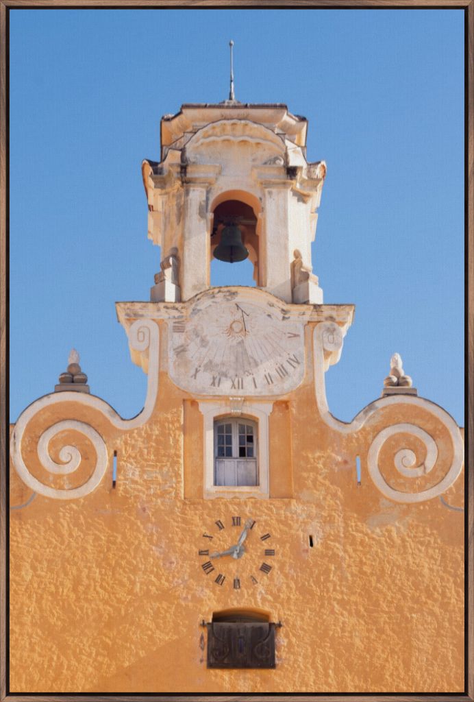 Mediterranean Church Bells - Framed Canvas