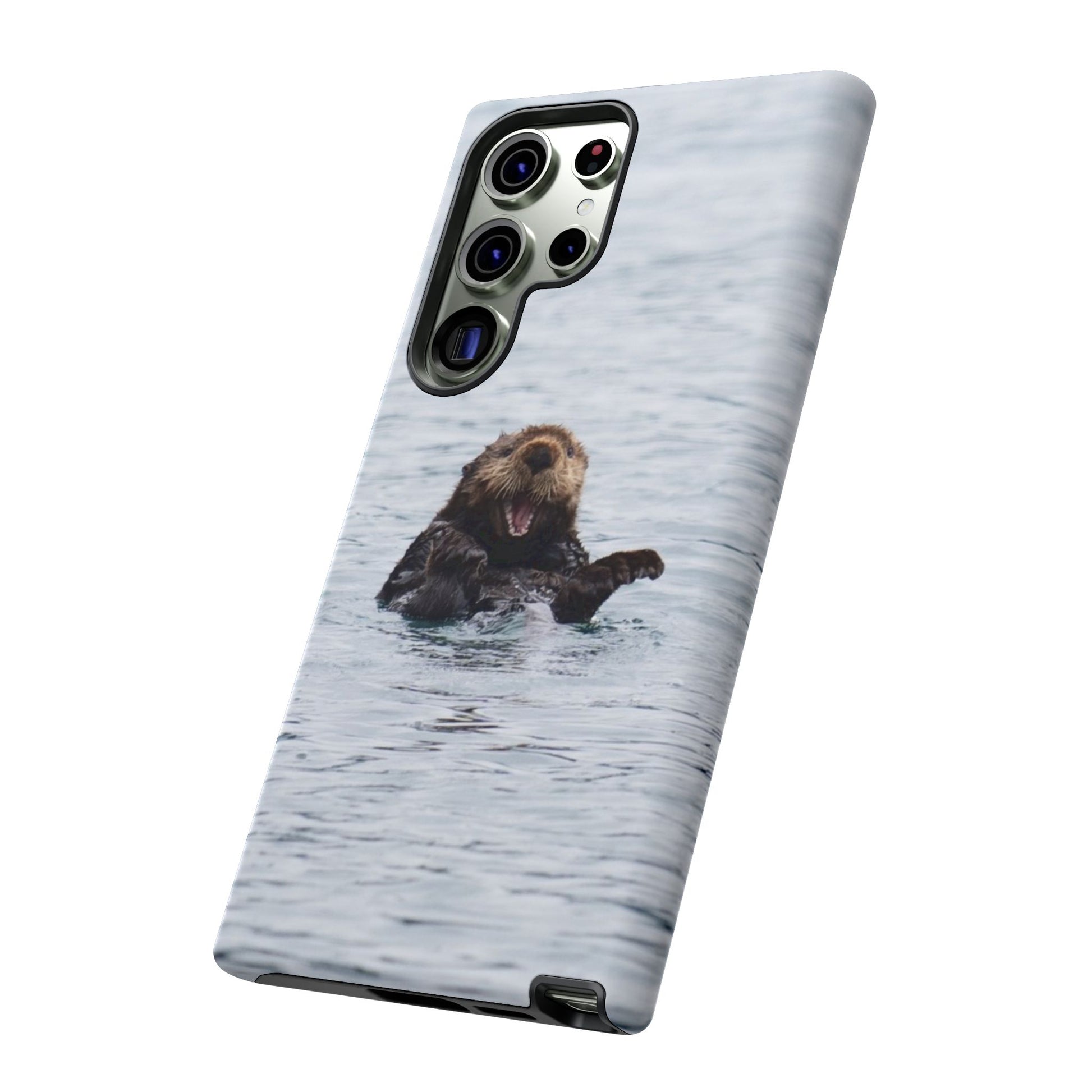 Cute Sea Otter - Phone Case - Alaska Leah Ramuglia Cute Sea Otter - Phone Case - Alaska Leah Ramuglia