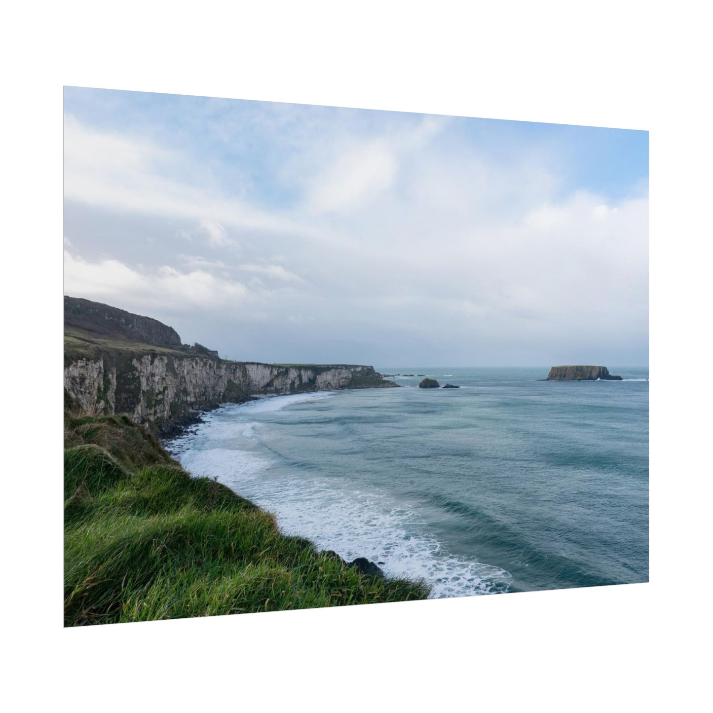 Irish Sea Poster - Northern Ireland, UK Wall Art