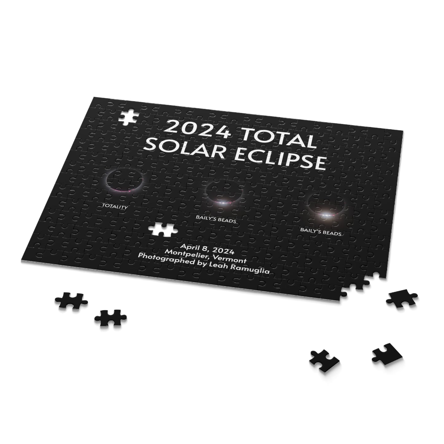 2024 Total Solar Eclipse Totality & Baily’s Beads Puzzle