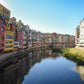 Girona, Catalonia - Metal Wall Art - Spanish Reflections