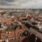 Rooftop Cityscape of Vienna, Austria - Canvas Wall Art