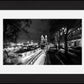 Marseille, France - Black & White Framed Photo