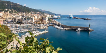 South of France - Panoramic Wall Art - Photo Metal Print