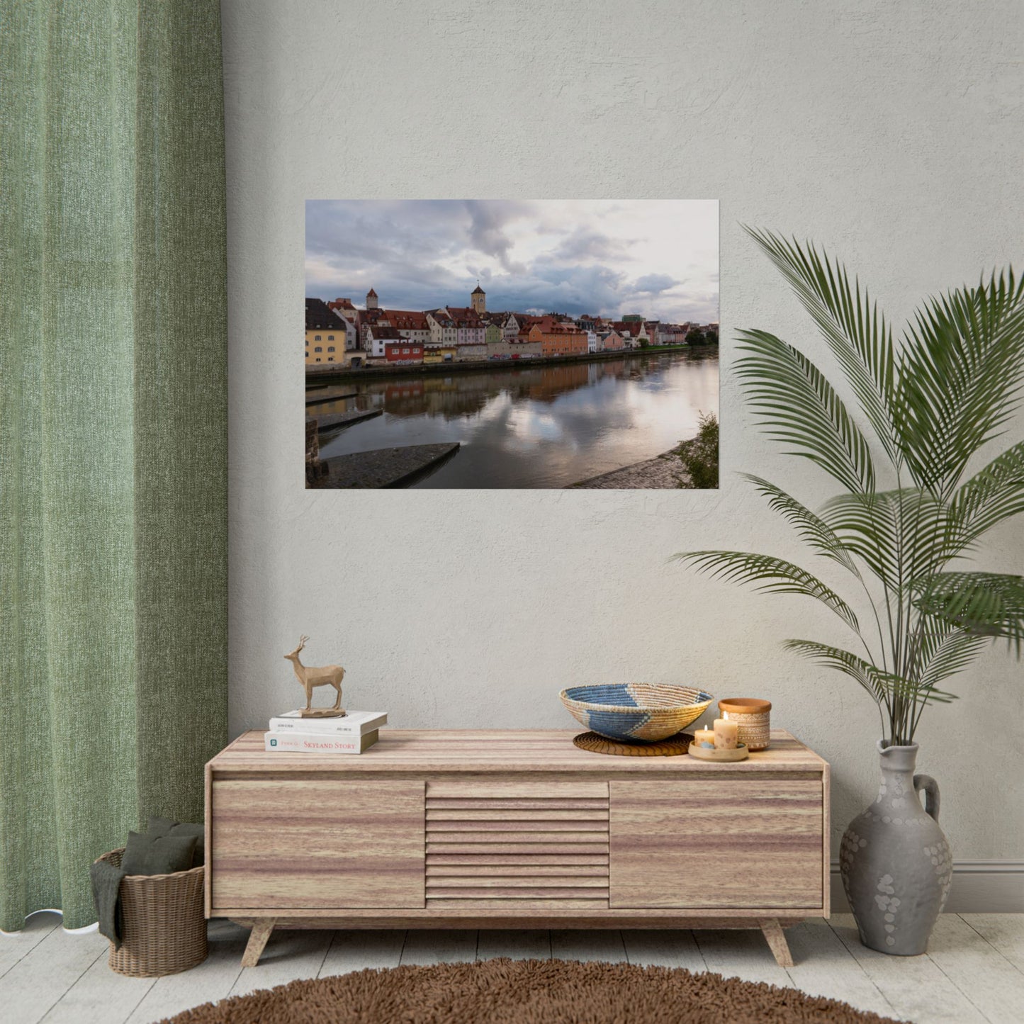 Reflections of Regensburg, Germany - Photograph