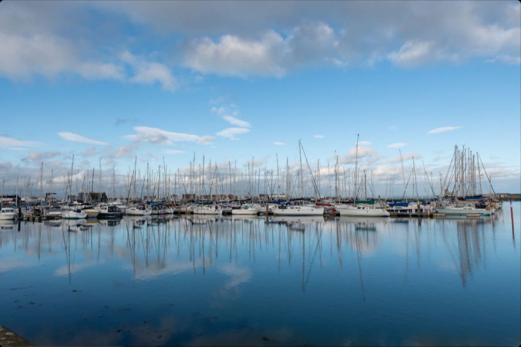 Howth Harbour, Dublin, Ireland - Metal Wall Art