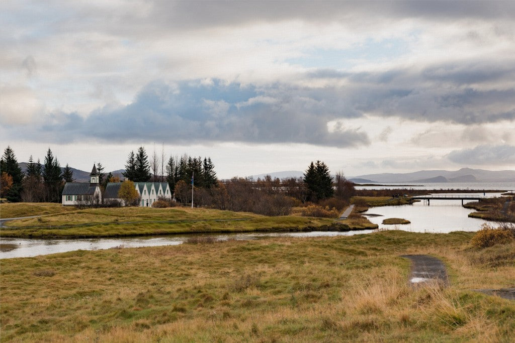 Panoramic Iceland - Canvas Wall Art