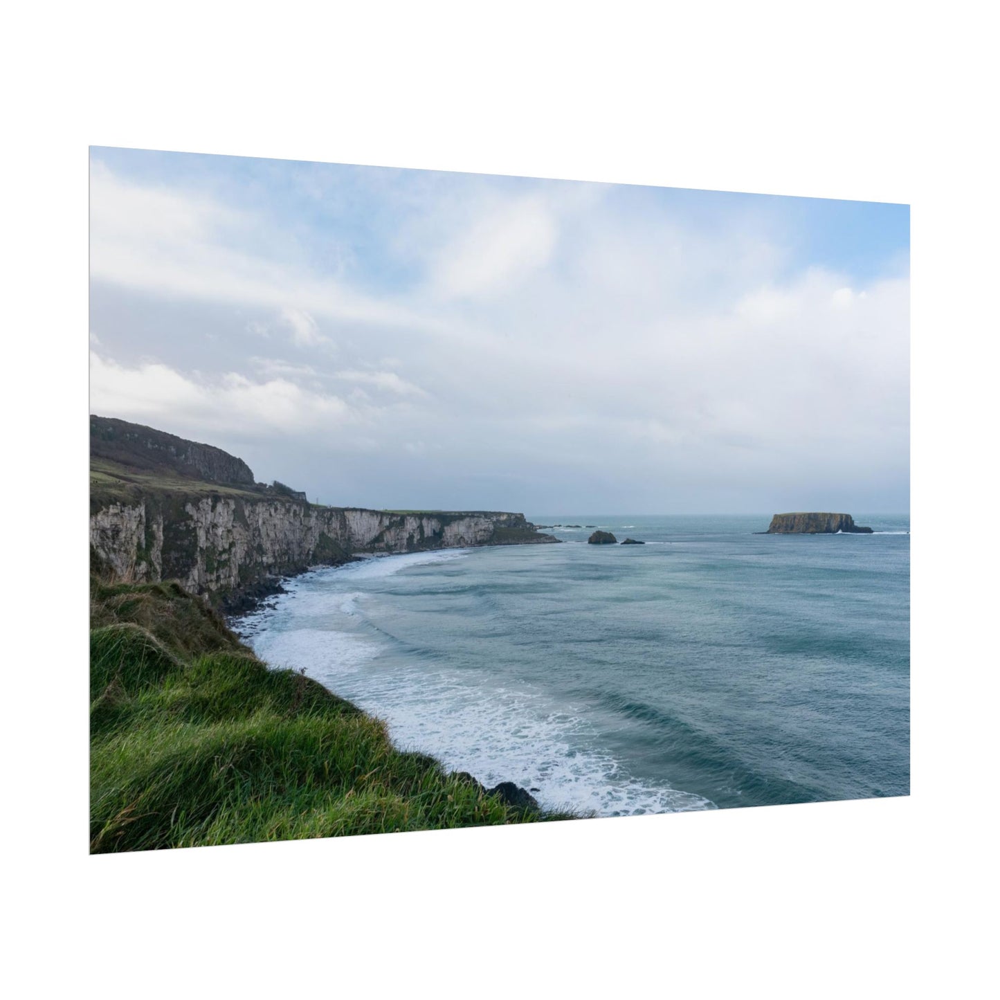 Irish Sea Poster - Northern Ireland, UK Wall Art