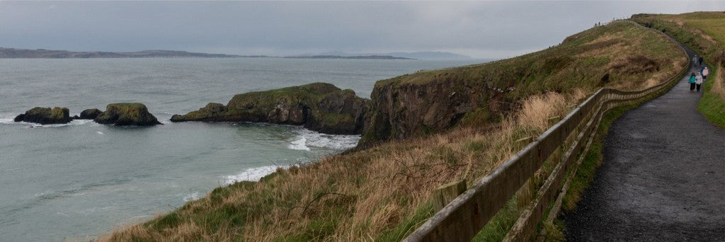 Northern Ireland Stormy Coast - Wall Art - Canvas Print