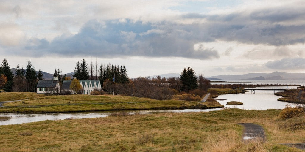 Panoramic Iceland - Canvas Wall Art