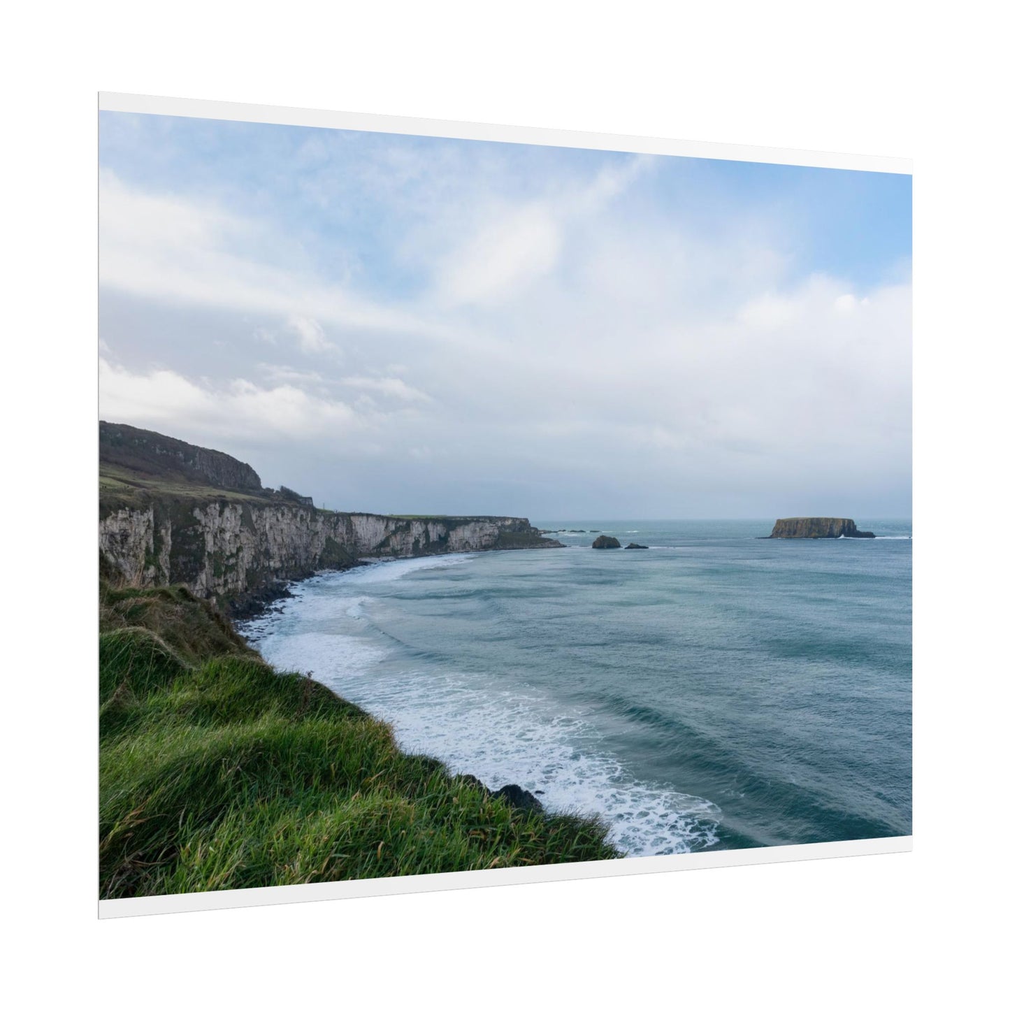 Irish Sea Poster - Northern Ireland, UK Wall Art