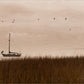 Southern Sail Boat - Printed on Wood