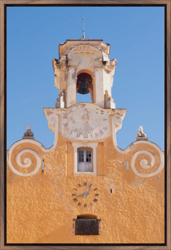 Mediterranean Church Bells - Framed Canvas