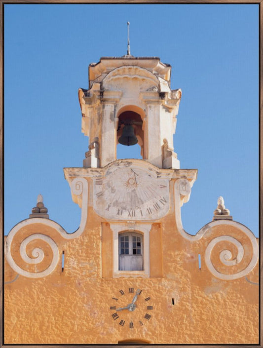 Mediterranean Church Bells - Framed Canvas