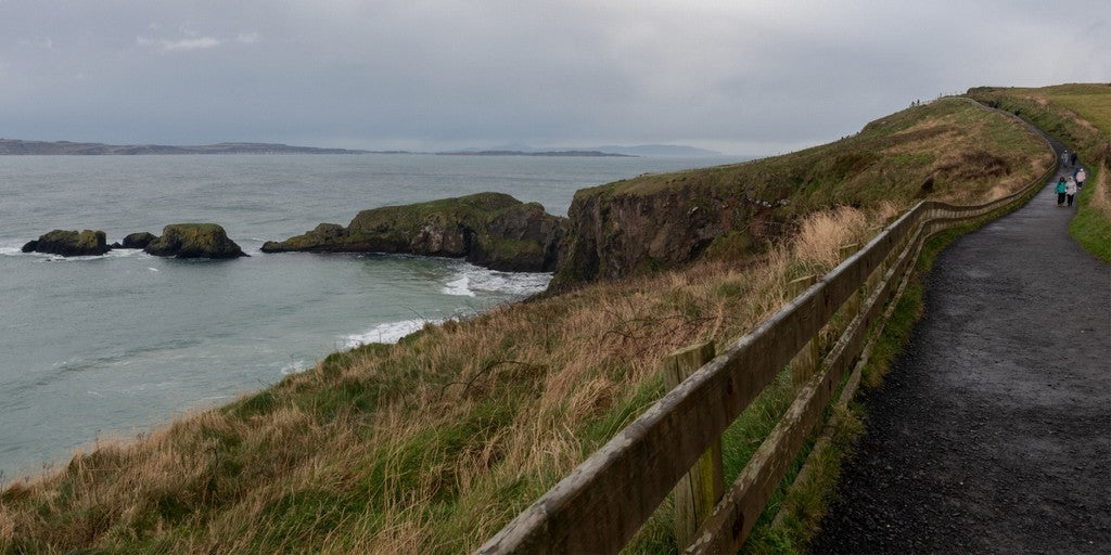 Northern Ireland Stormy Coast - Wall Art - Canvas Print