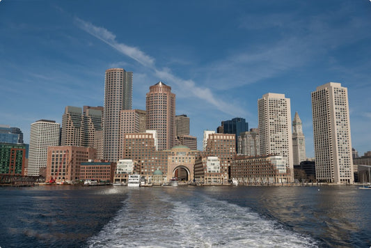 Boston Skyline - Metal Wall Art - Massachusetts