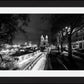 Marseille, France - Black & White Framed Photo