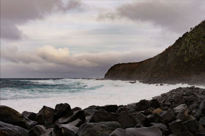 Stormy Day in the Azores - Canvas Print