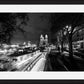 Marseille, France - Black & White Framed Photo