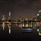 Boston Skyline - Photo Printed on Metal