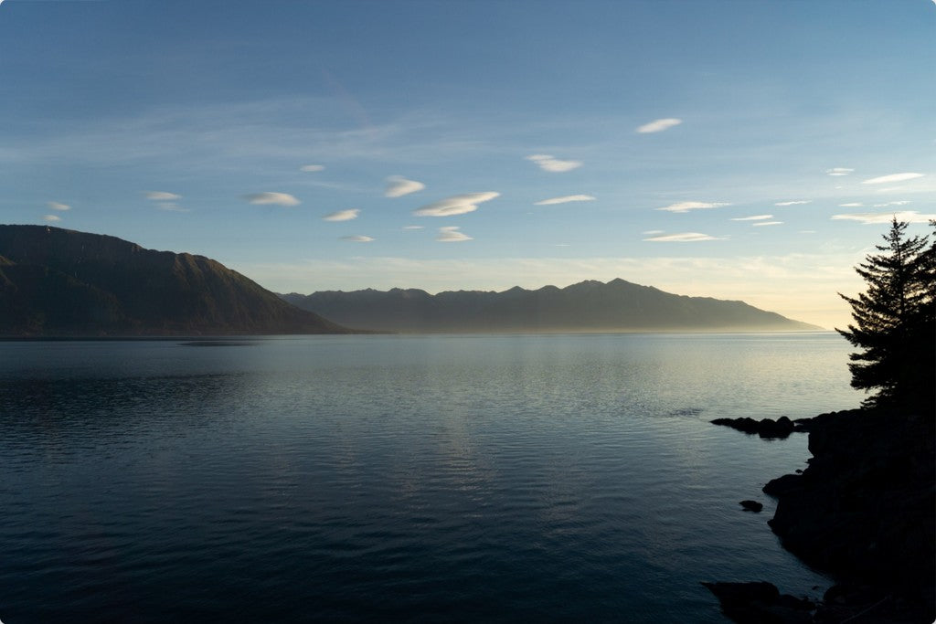 Anchorage, Alaska - Metal Wall Art - Turnagain Arm