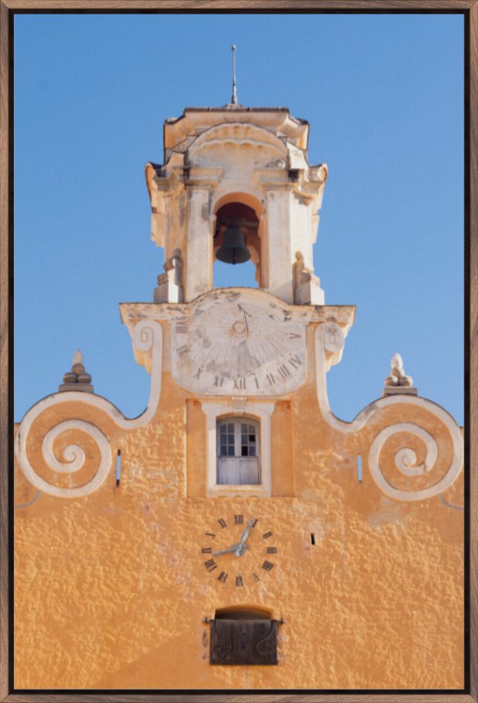 Mediterranean Church Bells - Framed Canvas